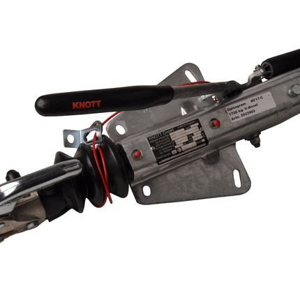 Knott Frein à inertie pour remorque Knott KF17-C - capacité de remorquage maximale de 1700 kg Raccordement au timon en V