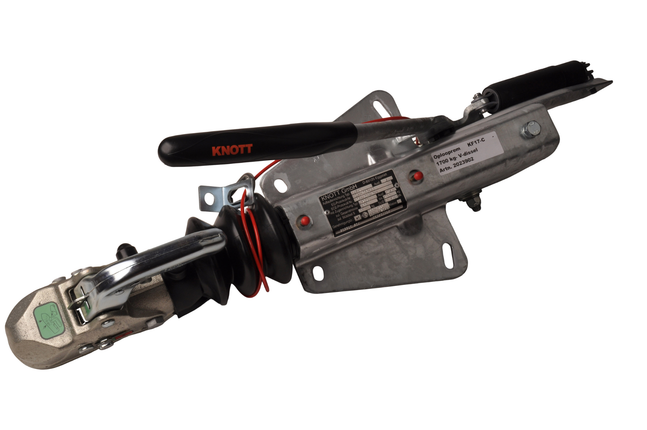 Knott Frein à inertie pour remorque Knott KF17-C - capacité de remorquage maximale de 1700 kg Raccordement au timon en V