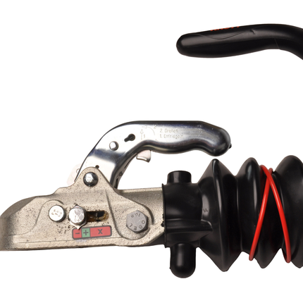 Knott Frein à inertie pour remorque Knott KF17-C - capacité de remorquage maximale de 1700 kg Raccordement au timon en V