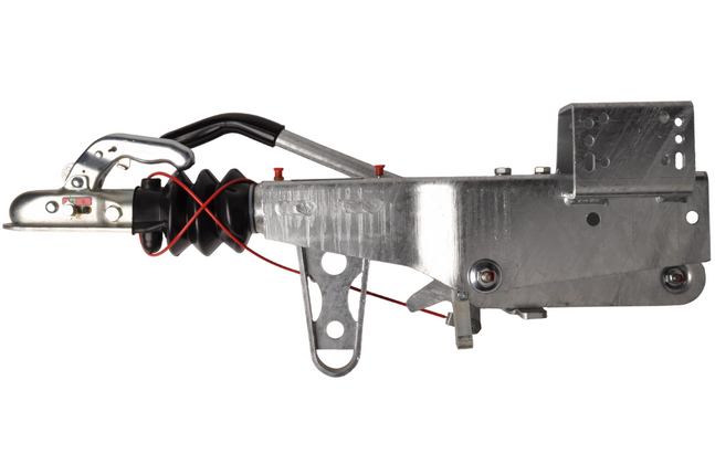 Knott Frein à inertie pour remorque KRV20A (2000kg) Timon avec profil tubulaire 100mm avec console pour Roues jockey