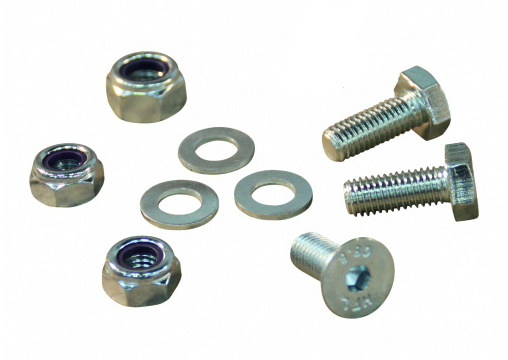 Knott Jeu de vis et d'ècrous pour supports de roue jockey