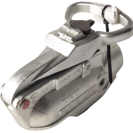 Knott Knott AV50 - rond 50 mm - 2700 kg - Boîtier d'attelage freinée - Serrures intégrées incluses