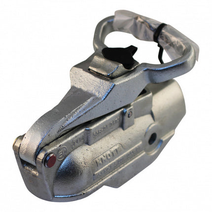 Knott Knott AV50 - rond 50 mm - 2700 kg - Boîtier d'attelage freinée - Serrures intégrées incluses