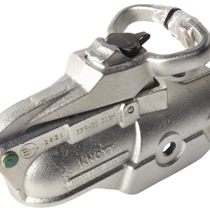 Knott Knott AV50 - rond 60 mm - 3500 kg - Boîtier d'attelage freinée avec serrures intégrées