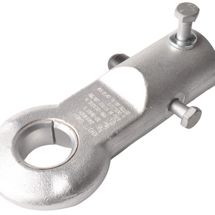 Knott Knott KF27 Œillet DIN - anneau d'attelage - rond 50 mm - 3500 kg - pour Remorque freinée