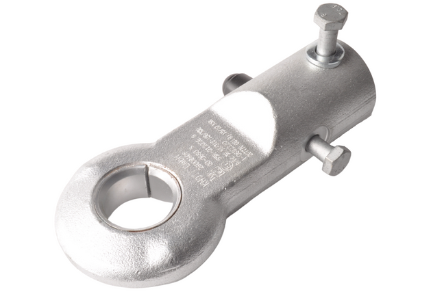 Knott Knott KF27 Œillet DIN - anneau d'attelage - rond 50 mm - 3500 kg - pour Remorque freinée