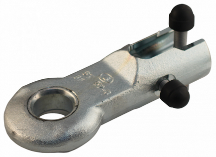 Knott Knott KF35-D1 / KF35-D2 - anneau de din / anneau de timon - rond 50 mm - 3500 kg - pour remorques freinées