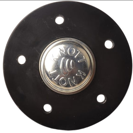 Knott Moyeu avec chapeau de moyeu, écrou à bride et roulement compact - 112x5