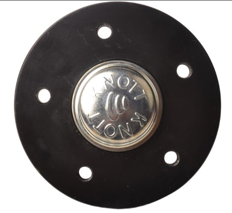 Knott Moyeu avec chapeau de moyeu, écrou à bride et roulement compact - 112x5