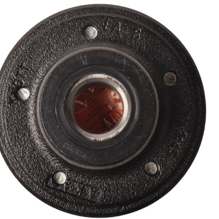 Knott Moyeu avec chapeau de moyeu, écrou à bride et roulement compact - 112x5