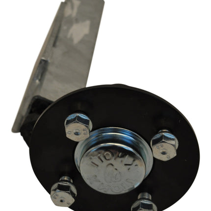 Knott Moyeu non freiné avec tête d'essieu - 4x100 - charge maximale 250 kg - gauche