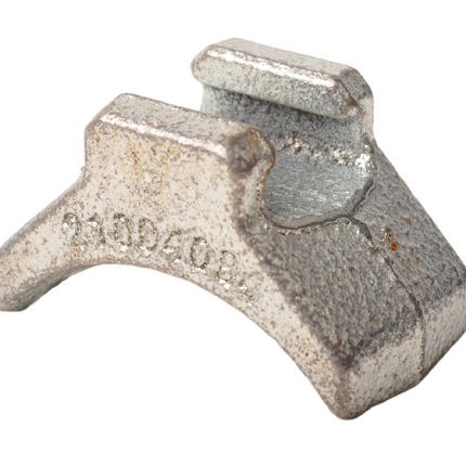 Knott Pièce de pression pour console de roue d'appui moulée (à nervures)