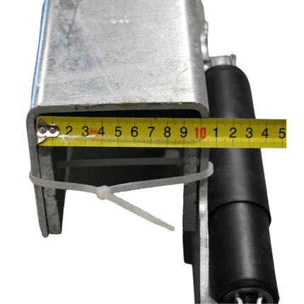 Knott Plaque d'adaptation pour frein à inertie Knott - KRV20/ KRV30 - 100 mm > 80 mm