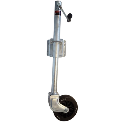 Knott Roue jockey pivotante avec manivelle 150 kg