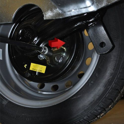 Knott Tambour de frein Knott - 160x35 mm - 4x100 - palier de composant inclus - 16-1369/1