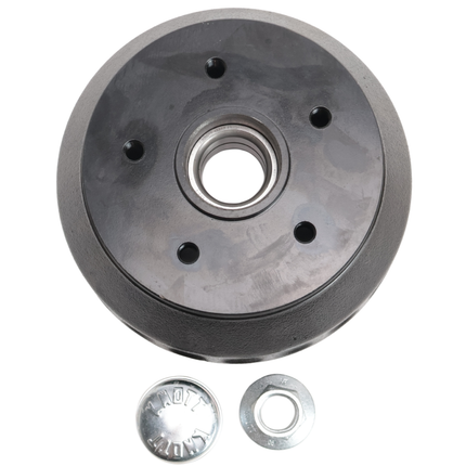 Knott Tambour de Frein Knott - 200x50 mm - 5x112 - roulement compact, écrou à bride et capuchon de moyeu