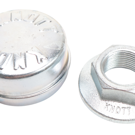 Knott Tambour de Frein Knott - 200x50 mm - 5x112 - roulement compact, écrou à bride et capuchon de moyeu