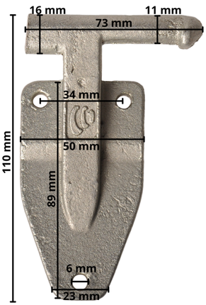 Novio Charnière de l'abattant