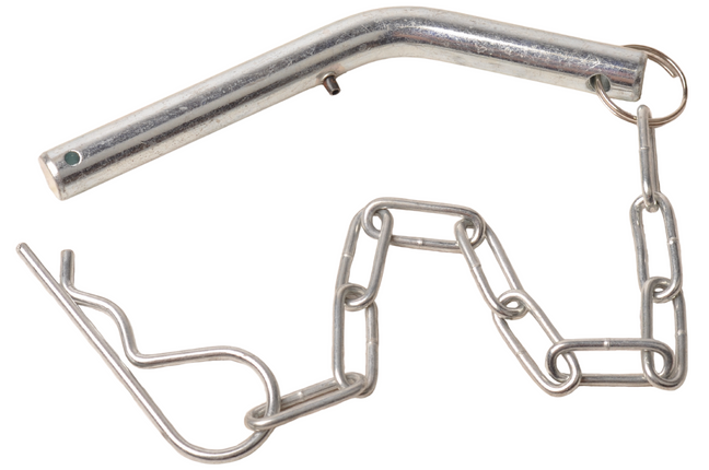 Novio Goupille de verrouillage libre pour kit de charnière de benne - 14 mm - incluant une chaîne