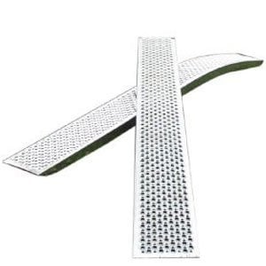 Novio Kit rampe de chargement incurvée - aluminium - 400 kg (150x20 cm)