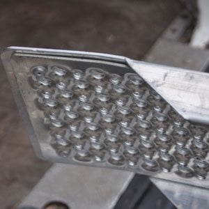 Novio Kit rampe de chargement incurvée - aluminium - 400 kg (150x20 cm)