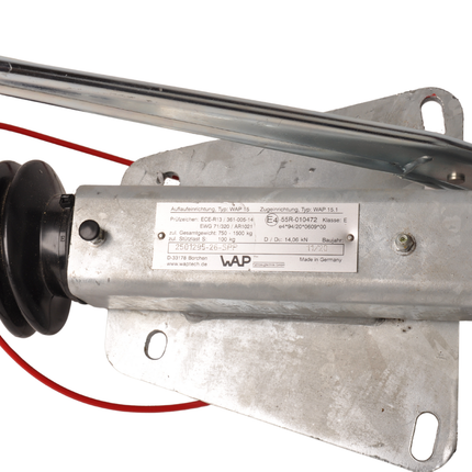 Peitz Frein à inertie pour remorque Peitz/WAP (1500kg) - y compris le support de la roue jockey