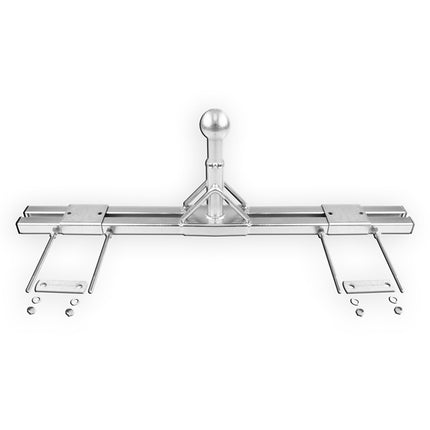 ProPlus Adaptateur de barre d'attelage ProPlus pour porte-vélos - montage facile sans percer - matériel de montage inclus