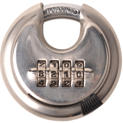 ProPlus Blocage de disque (70 mm) avec combinaison de chiffres.