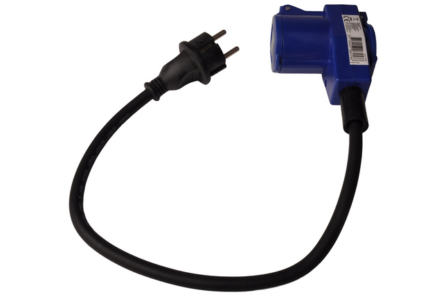 ProPlus Câble de connexion 40cm de schuko à la prise CEE et à la prise schuko.