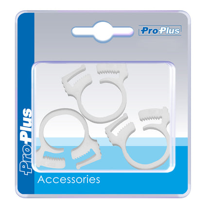 ProPlus Colliers de serrage blancs - 14-17 mm - 3 pièces - sous blister
