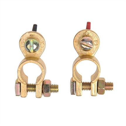 ProPlus Cosse de batterie avec écrou à oreilles - 12 - 24V - (-) est 17,5 mm - (+) est 19 mm