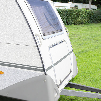 ProPlus Lot de 2 poignées de caravane - blanc