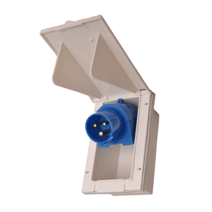 ProPlus Prises CEE - rectangulaire - 160x100 mm - blanc