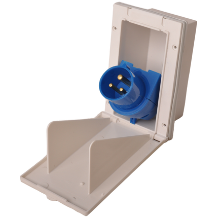 ProPlus Prises CEE - rectangulaire - 160x100 mm - blanc