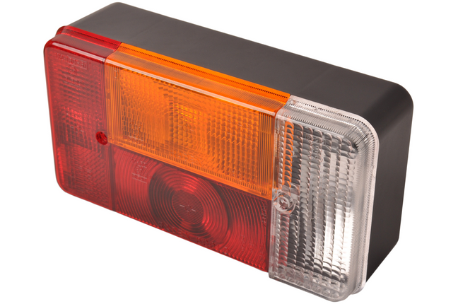 Radex Feu arrière de remorque - Radex 5001 - droite - 194x104x60 mm - raccordement avec passe-câble séparé