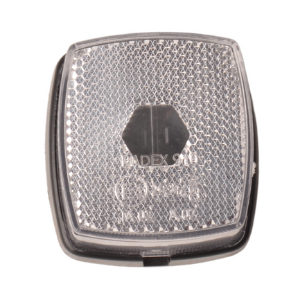 Radex Feu de gabarit PN910 - blanc - feu unique - 63x66 mm avec catadioptres
