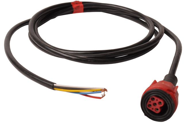 Radex Prises / adaptateur rouge avec 2 m de câble