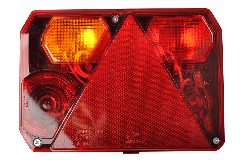 Radex Radex 6400 gauche 200x140x52 mm avec connexion à fiche