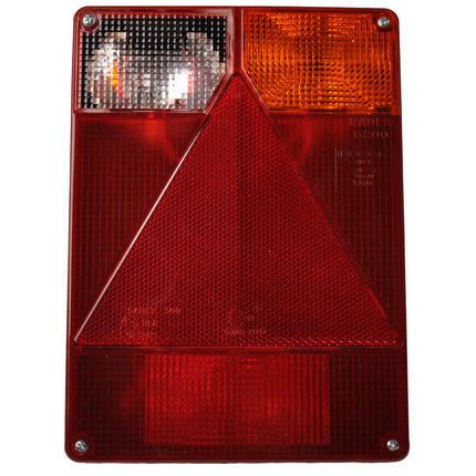 Radex Radex 6800 droit - 160x220x60 mm - équipé d'un connecteur et d'un feu de recul