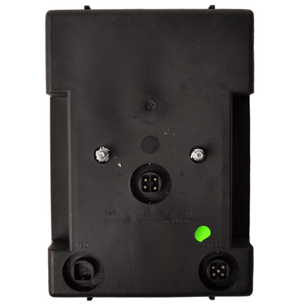 Radex Radex 6800 droit - 160x220x60 mm - équipé d'un connecteur et d'un feu de recul