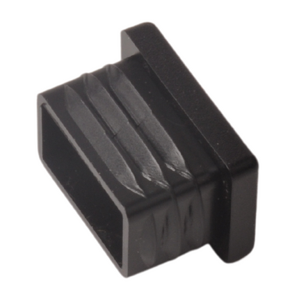 Remorqueshop Capuchon enfichable 30x20 mm -10 pièce