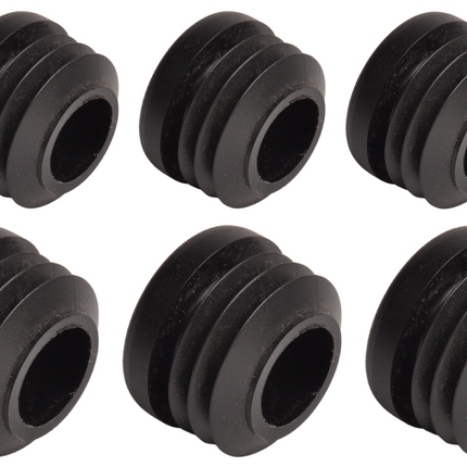 Remorqueshop Capuchon enfichable rond 25 mm - 10 pièce