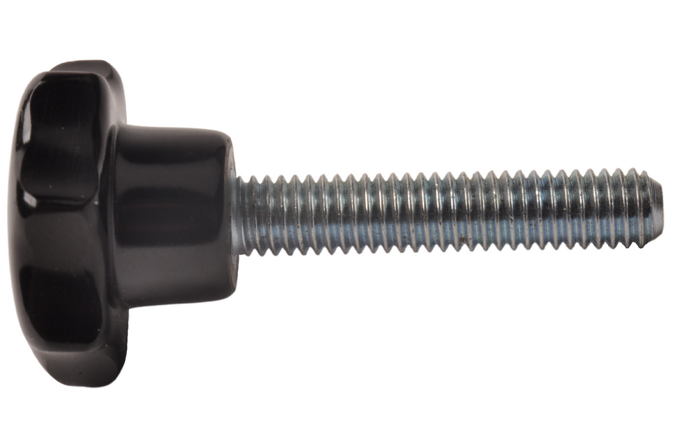 Remorqueshop Poignée étoile en bakélite 25 mm (M6x30 mm)