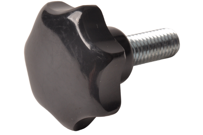 Remorqueshop Poignée étoile en bakélite 32 mm (M8x20 mm)