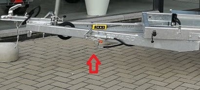 Remorqueshop Pompe manuelle d'urgence benne électrique - galvanisée - sans réservoir d'huile