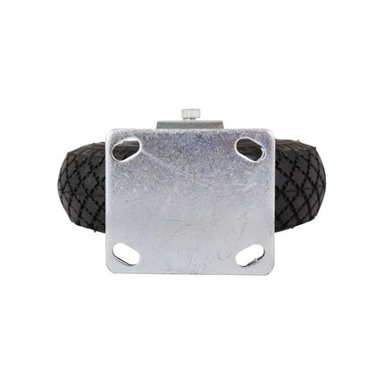 Remorqueshop Roulette fixe avec pneu gonflable 3.00-4 – 100 kg – hauteur totale : 300 mm
