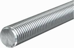 Remorqueshop Tige filetée en acier inoxydable M12 (1 mètre)