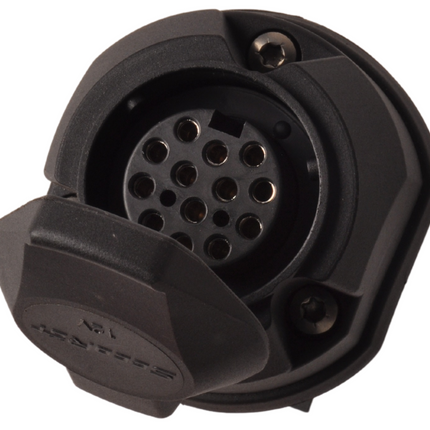 SECORÜT Convertisseur de tension de 24 à 12 volts - Prise 13 broches