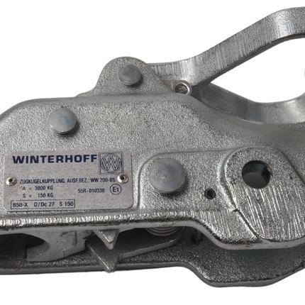 Winterhoff Winterhoff WW200 - rond 50 mm - 3000 kg - Têtes d'attelage non freinées