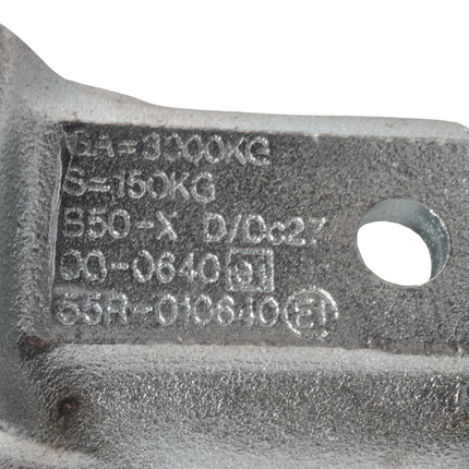 Winterhoff Winterhoff WW3-D2 - rond 45/46 mm - 3000 kg - Boîtier d'attelage freinée